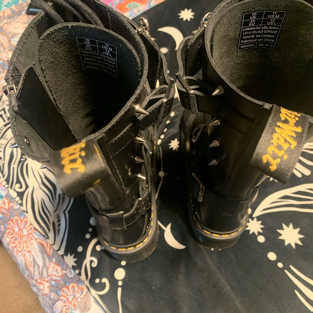 Dr. Martens 1914 buckle strap custom shop boots